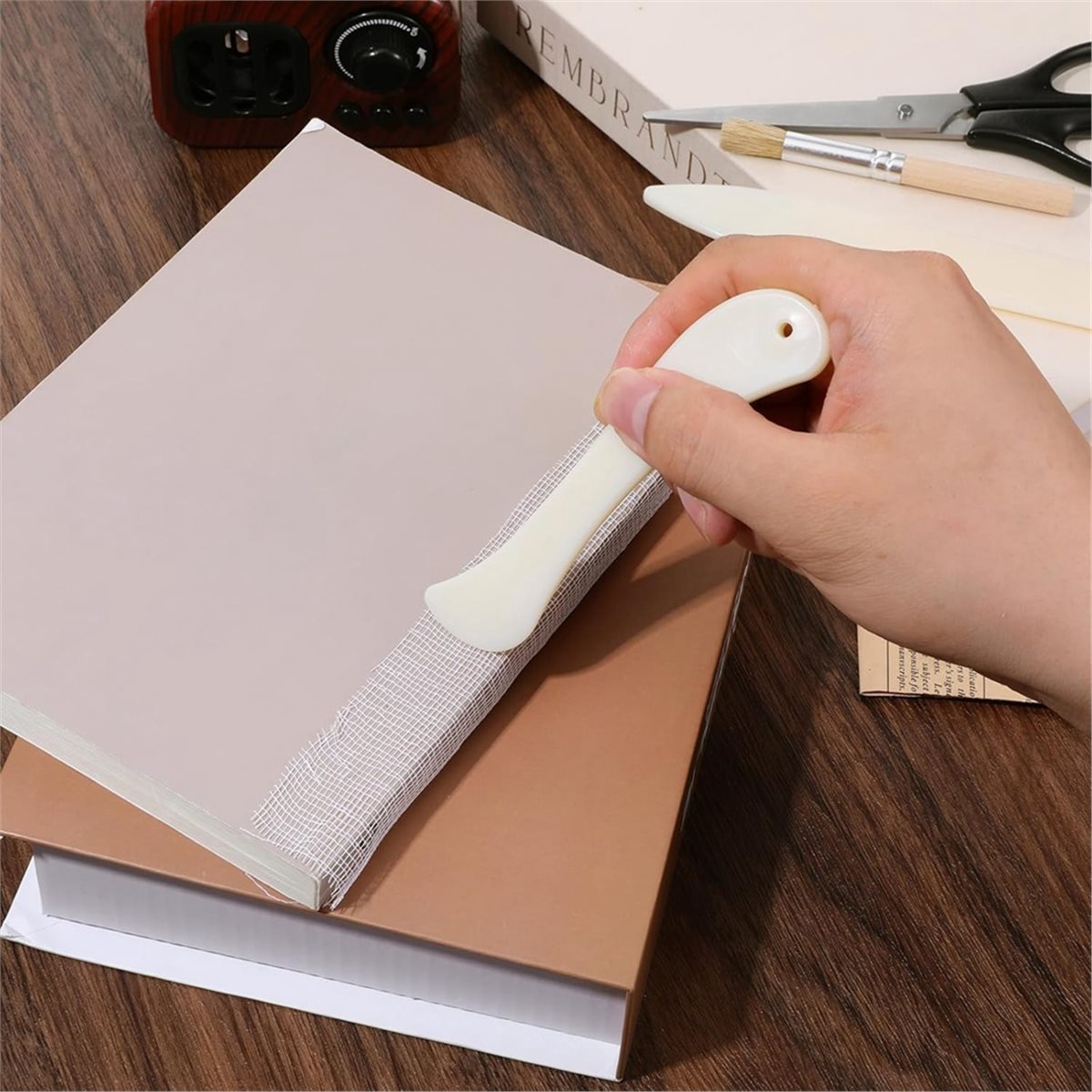 Bone Folder Tool - Perlengkapan Perbaikan Jilid Buku A95G: Kain
