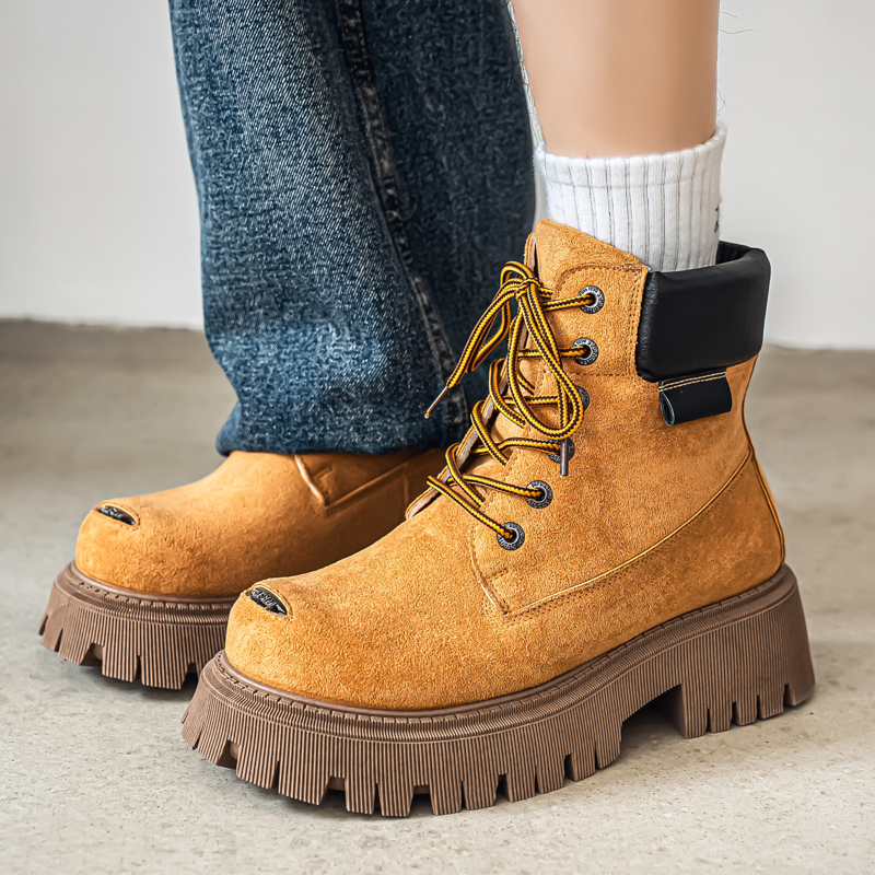 Leatherwork Designs - Sepatu Bot Tinggi Klasik Kulit Outdoor
