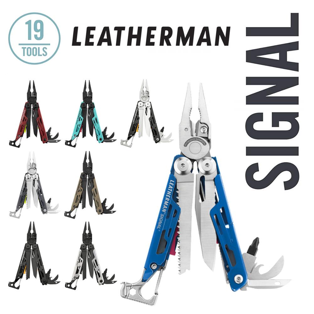 Leatherwork Machine - LEATHERMAN-sinyal berkemah Multitool dengan palu, dan