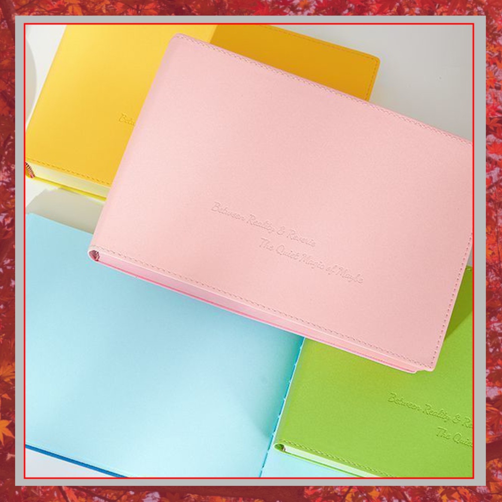 Leather Work Diary Covers - Buku Catatan dengan Sampul Kulit PU,