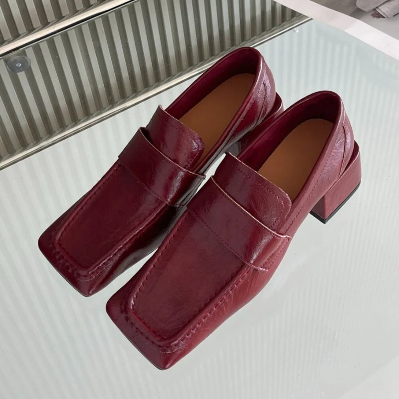 Sepatu Wanita Hak Tebal Model  - Leatherwork Designs ulasan dan harga