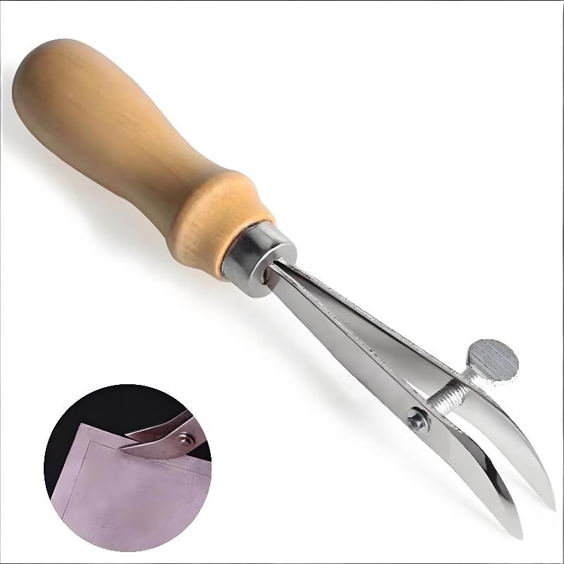 Alat Pembuat Alur Tepi Kulit y - Groover Stitching Tool ulasan dan harga