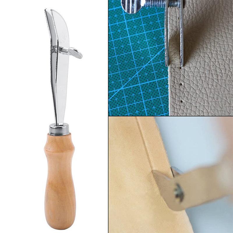 Alat Pembuat Alur Tepi Kulit y - Groover Stitching Tool ulasan dan harga