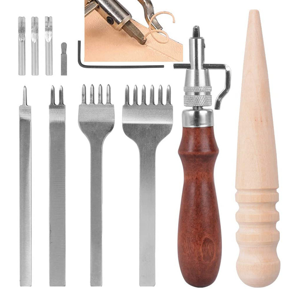 7 in 1 Alat Pembuat Alur Kulit - Groover Stitching Tool ulasan dan harga
