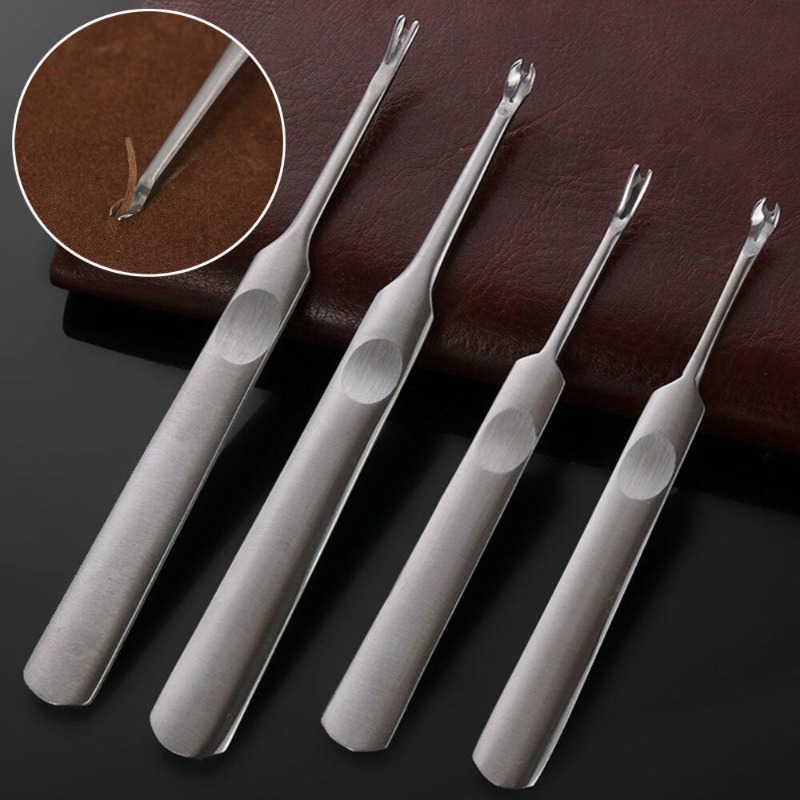 4 buah Kit alat pembolong jahi - Groover Stitching Tool ulasan dan harga