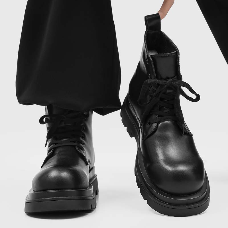 Sepatu Bot Kulit Kasual Pria W - Leatherwork Designs ulasan dan harga